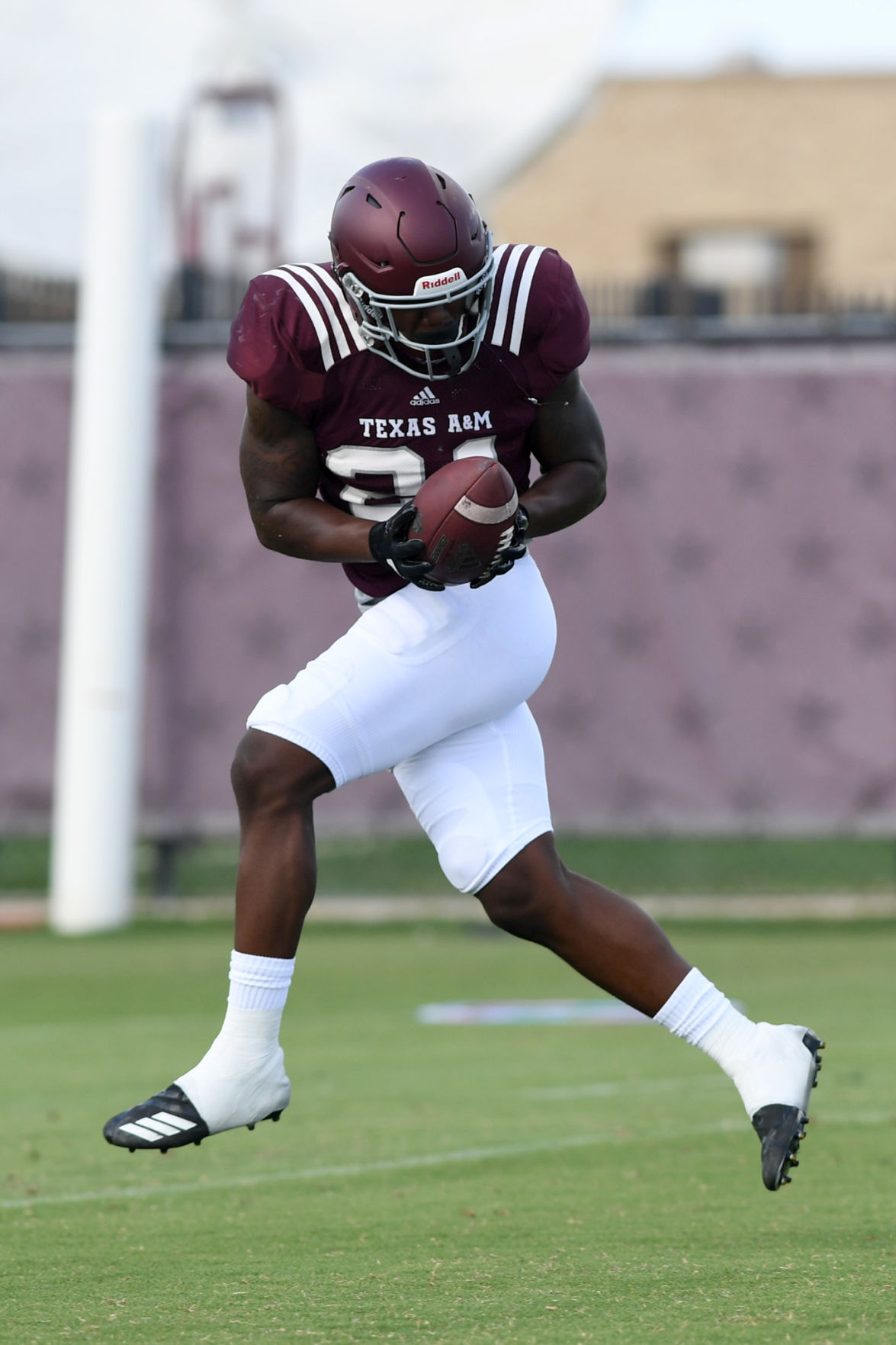 Aggie football practice